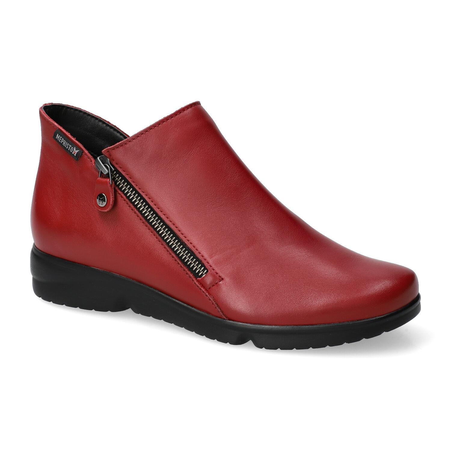 bottines femme modèle Romia bordeaux - Mephisto